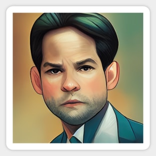 Marco Rubio | Comics Style Sticker